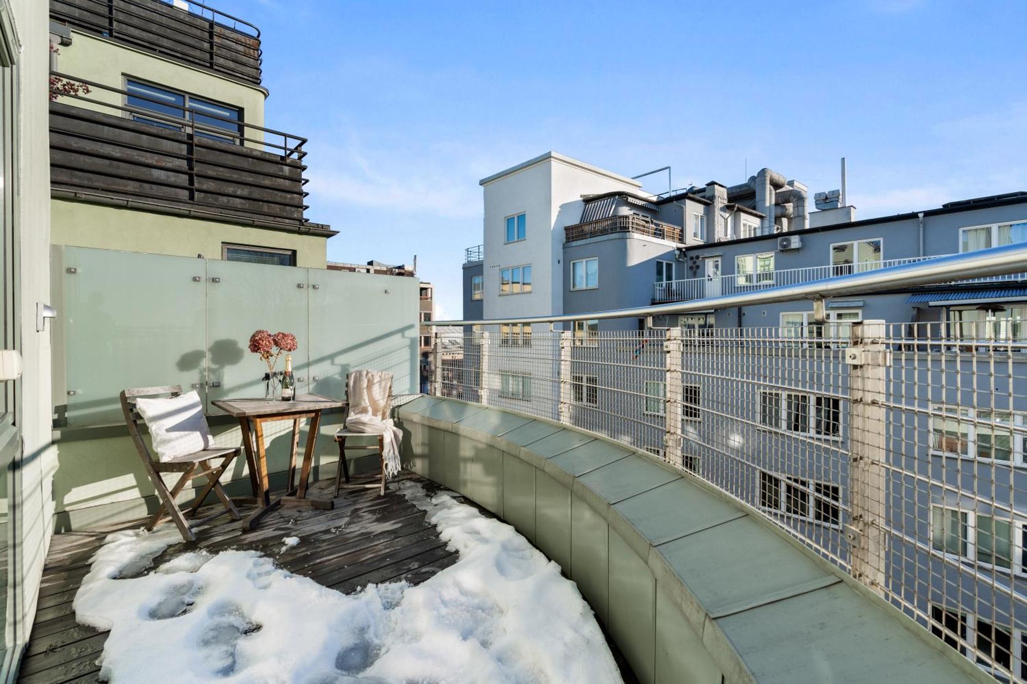 אוסלו Top Floor With Balcony - Super Central - 5 Pax מראה חיצוני תמונה