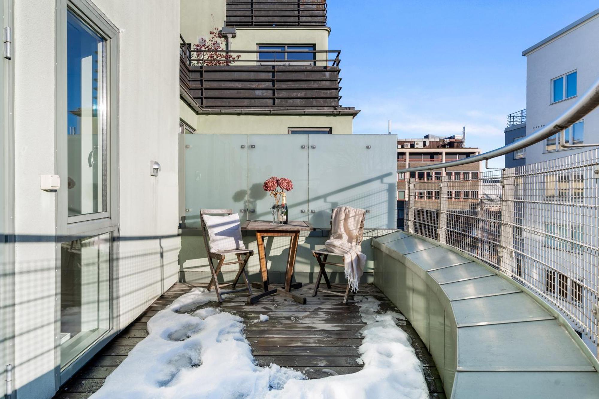 אוסלו Top Floor With Balcony - Super Central - 5 Pax מראה חיצוני תמונה